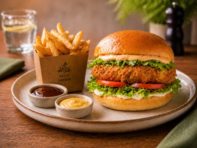 Chick’n Crunch Burger